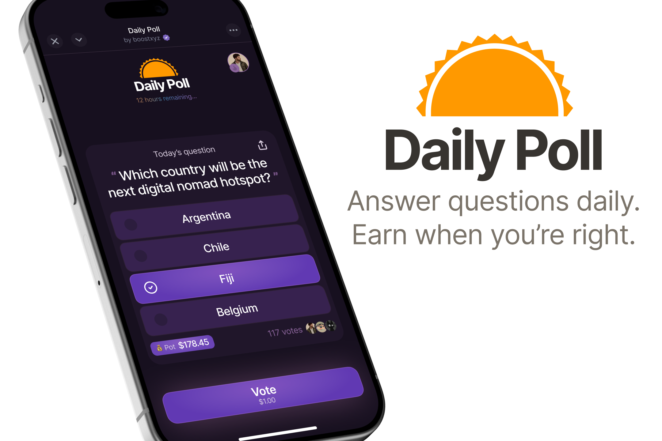 Daily Poll - Farcaster Mini Apps